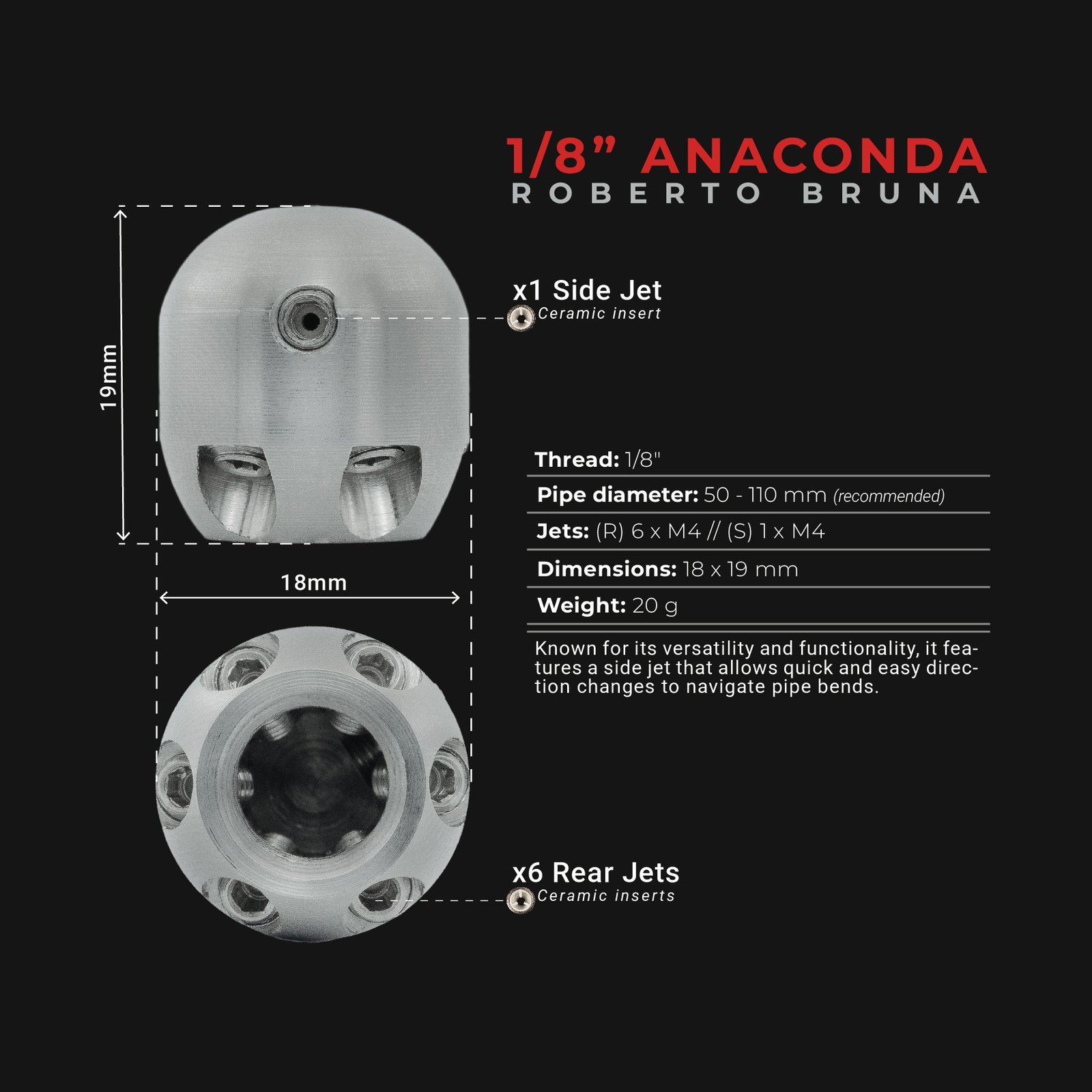 Anaconda 1/8" - Imagen 5